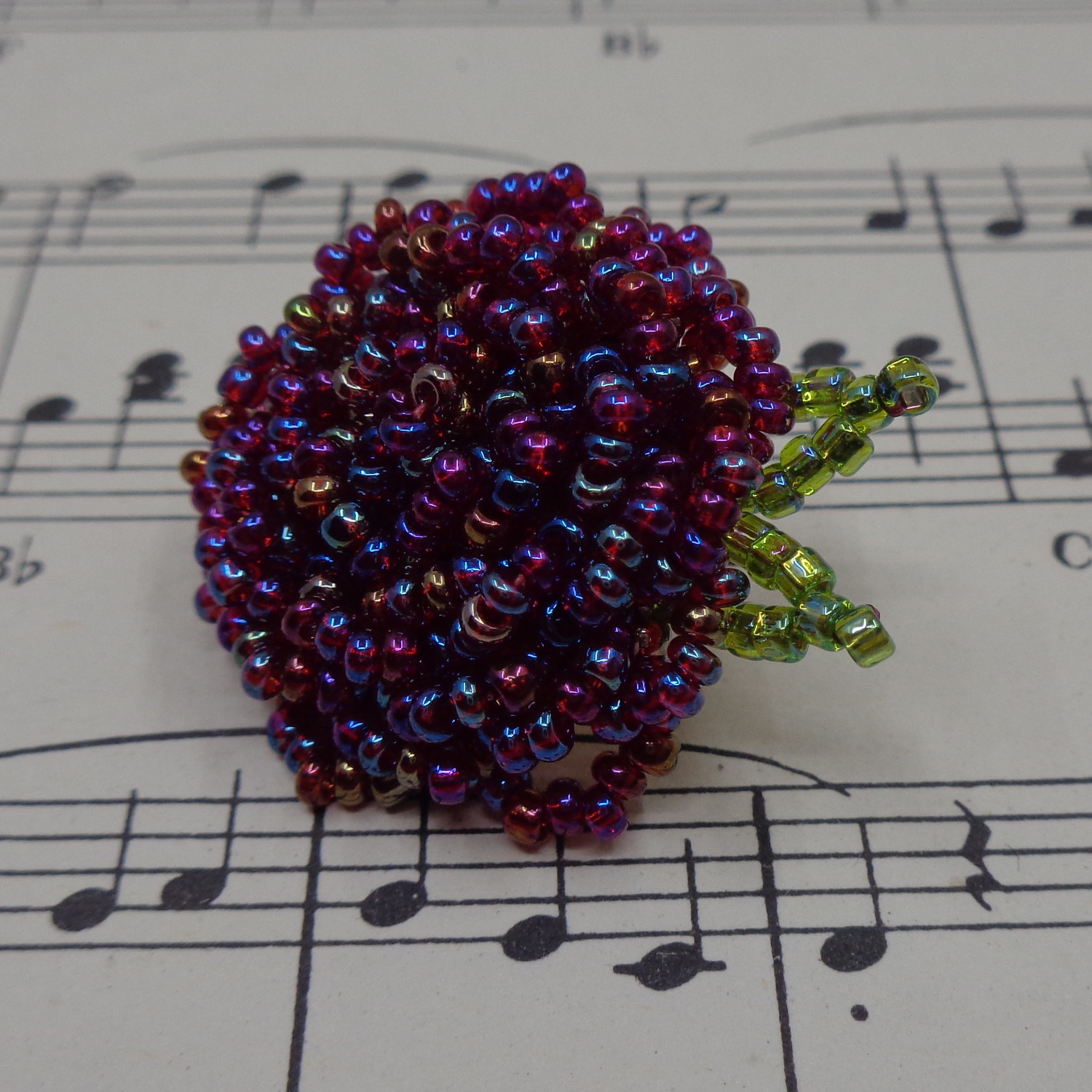 Peony Brooch