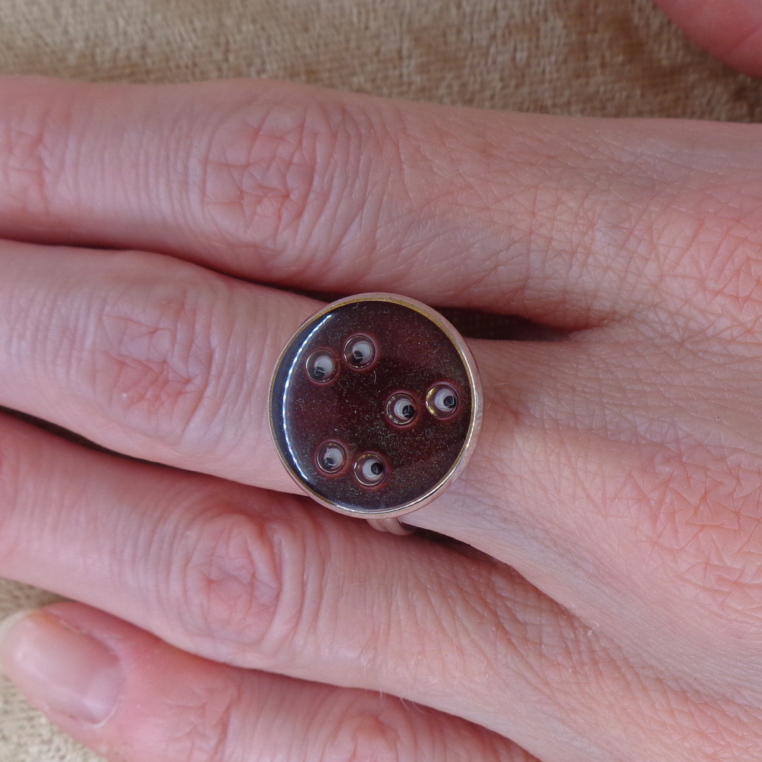 Googly Eyes Ring