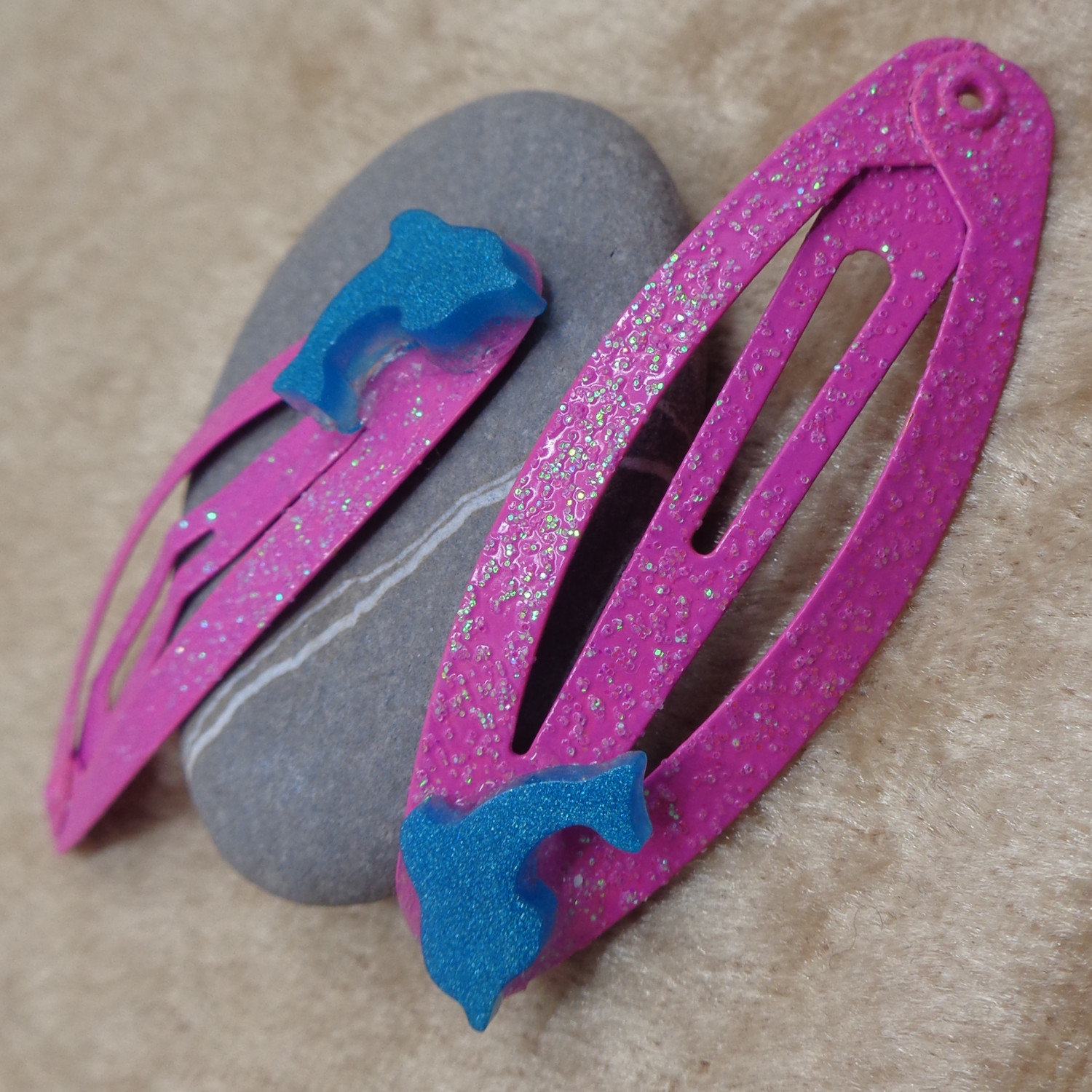 Dolphin Hair Clips