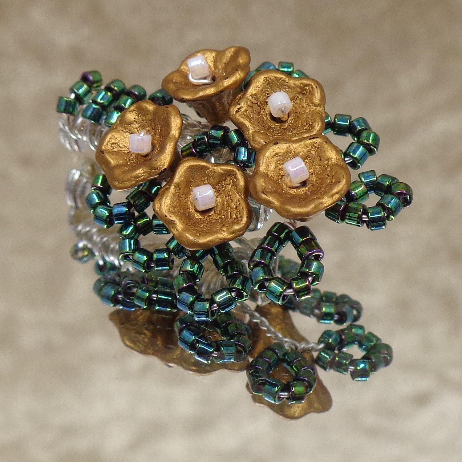 Jasmine Bouquet Brooch