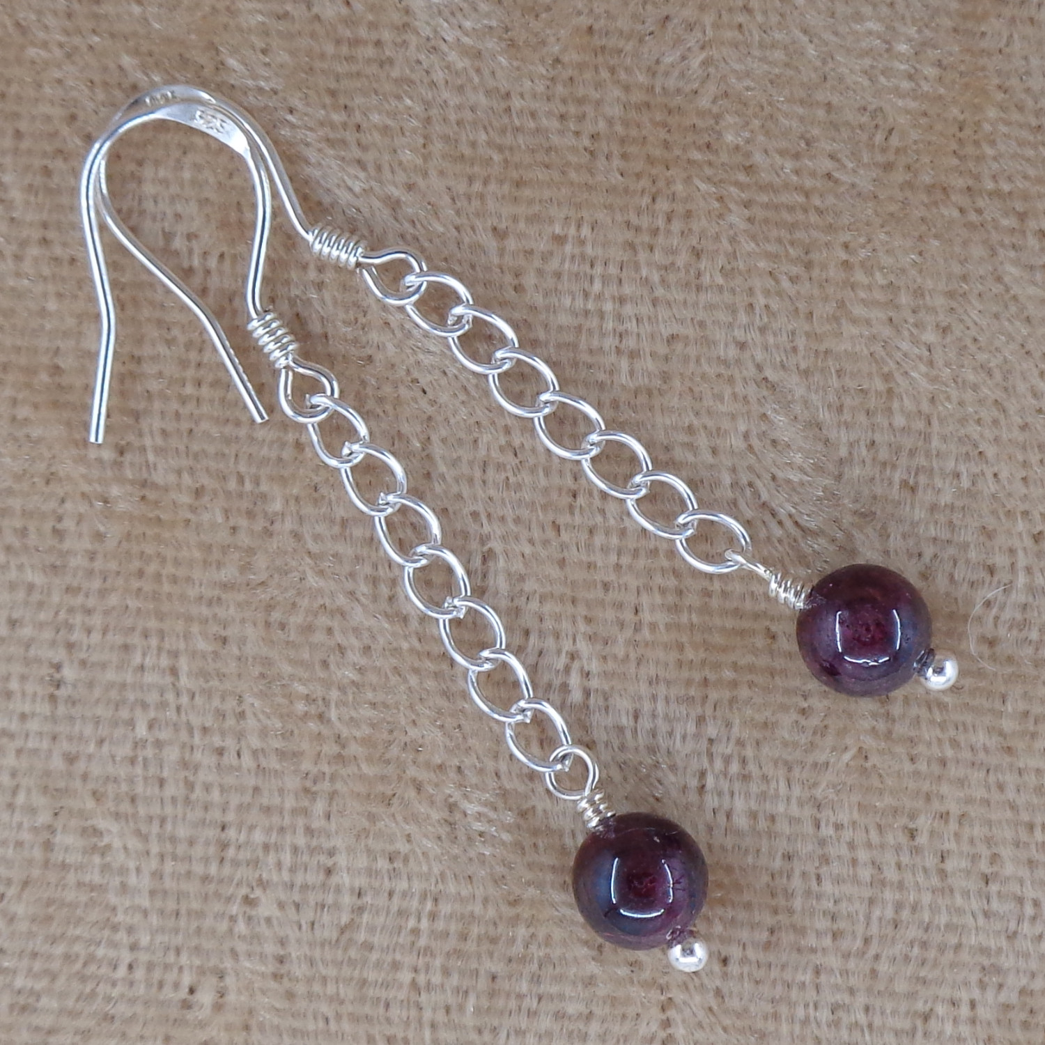 Garnet Earrings