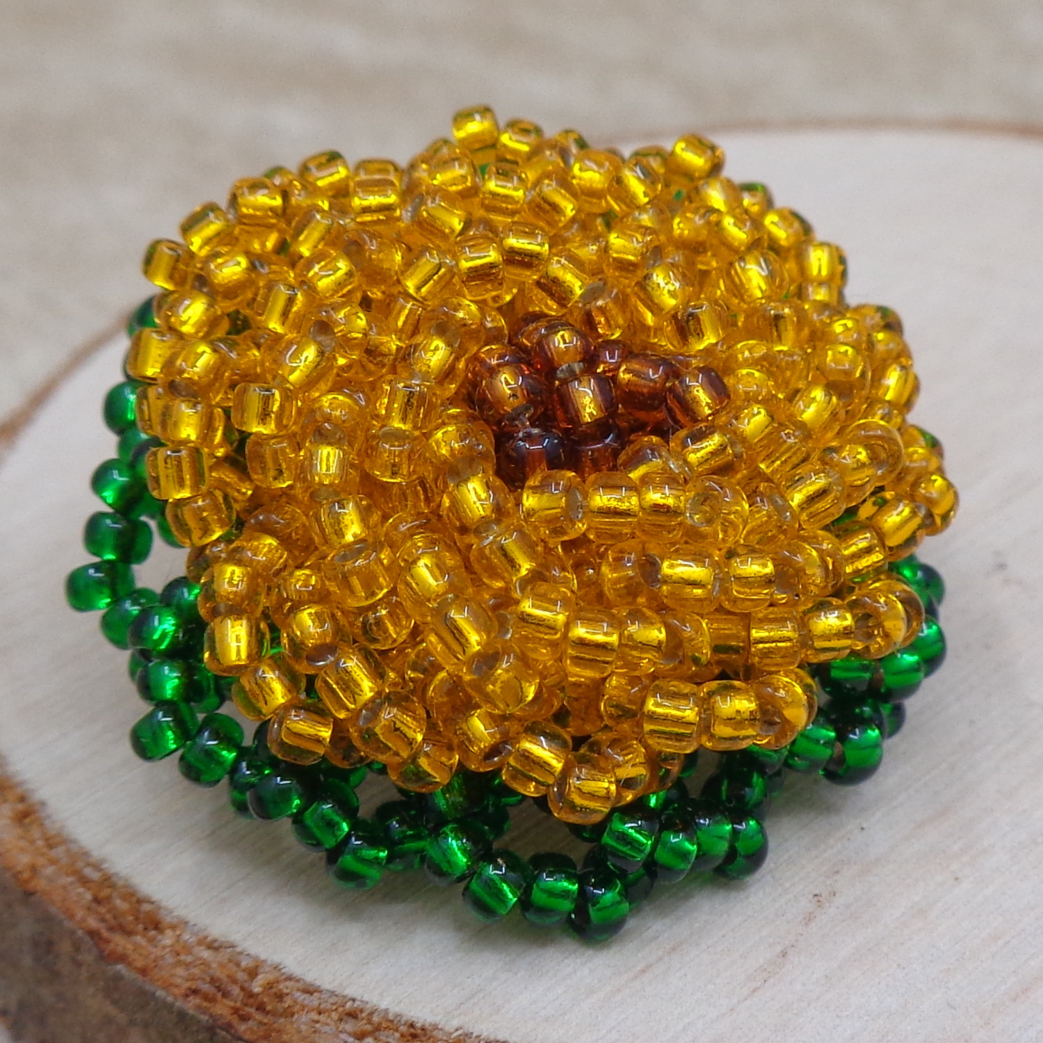 Chrysanthemum Brooch