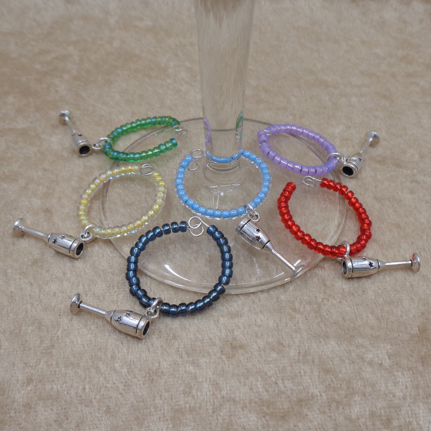 Wine Glass Charms