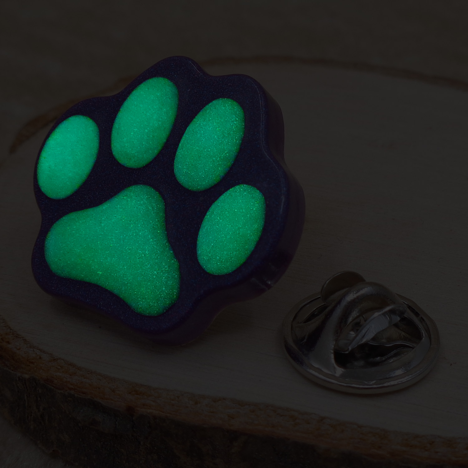 Paw Print Brooch