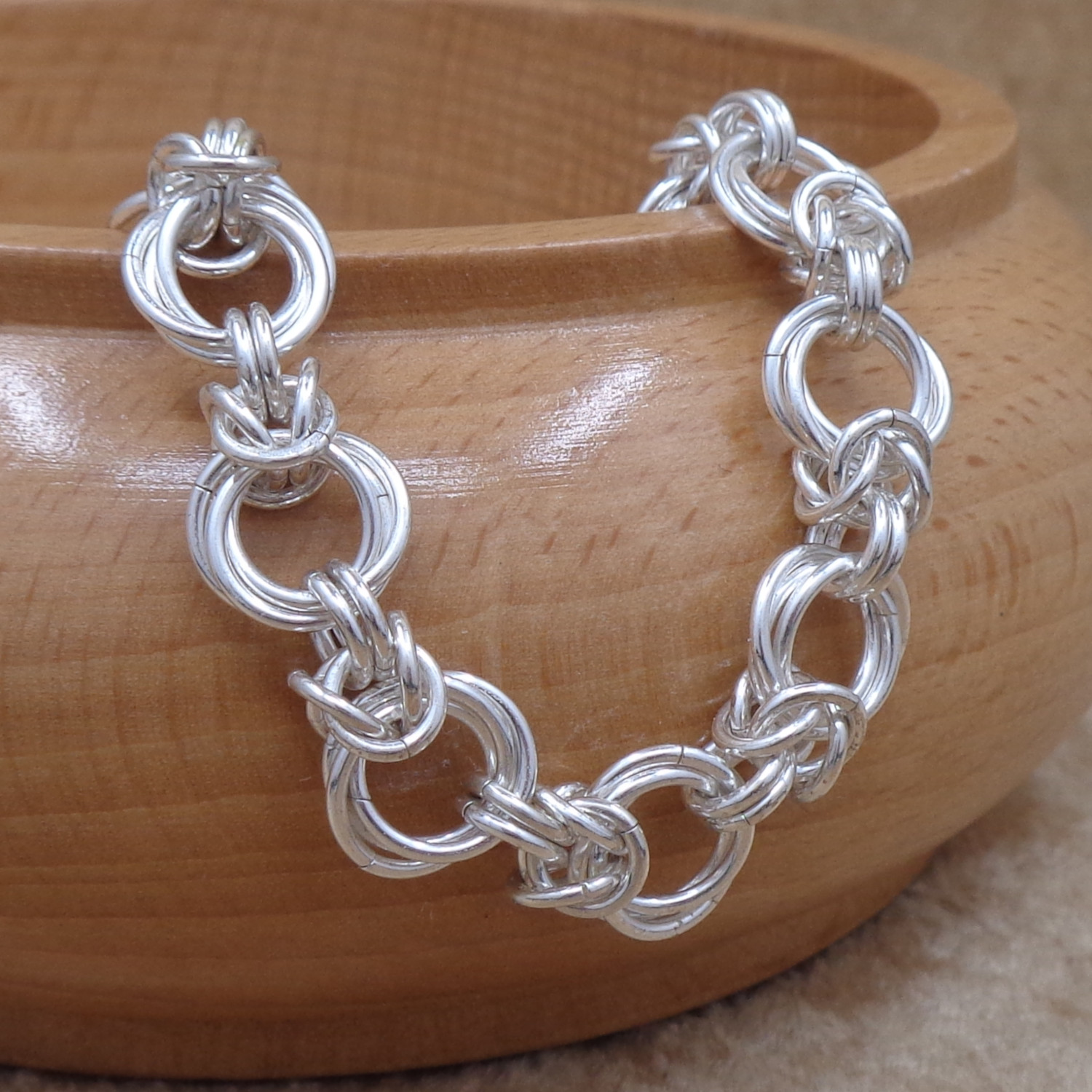Mobius Byzantine Bracelet